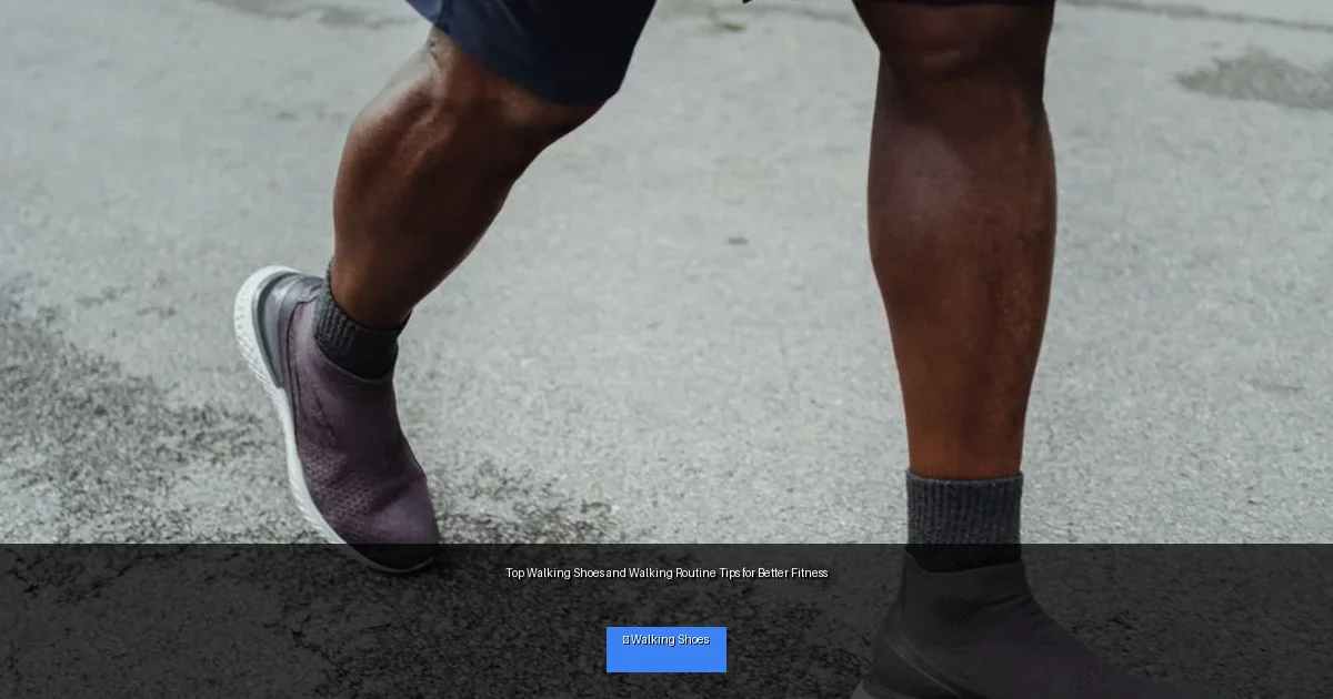 Top Walking Shoes and Walking Routine Tips for Better Fitness