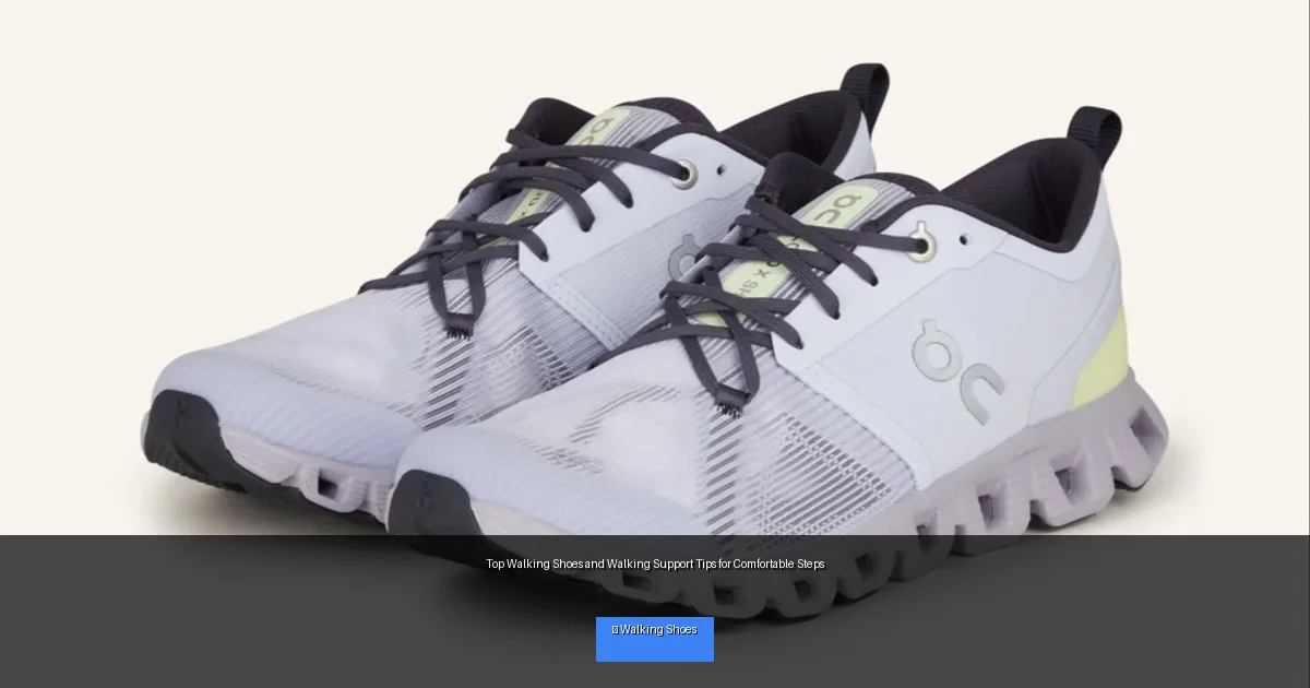 Top Walking Shoes and Walking Support Tips for Comfortable Steps