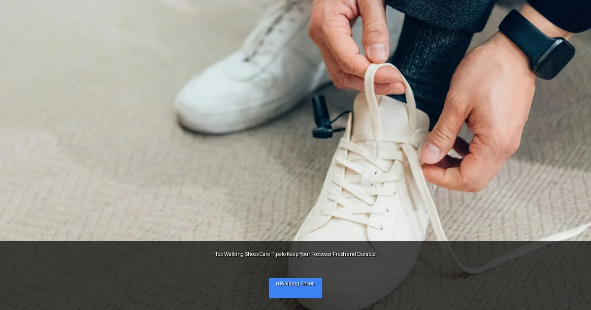 Top Walking Shoes Care Tips to Keep Your Footwear Fresh and Durable