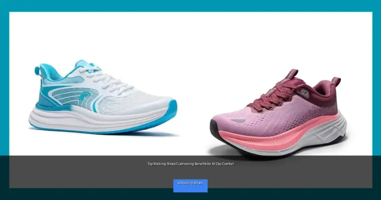 Top Walking Shoes Cushioning Benefits for All Day Comfort