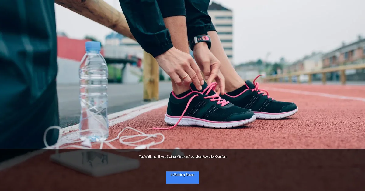 Top Walking Shoes Sizing Mistakes You Must Avoid for Comfort