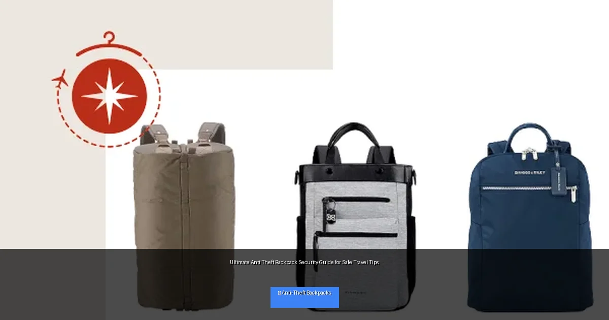 Ultimate Anti Theft Backpack Security Guide for Safe Travel Tips
