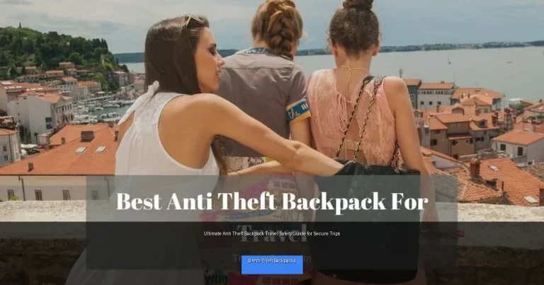 Ultimate Anti Theft Backpack Travel Safety Guide for Secure Trips