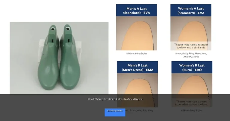 Ultimate Walking Shoes Fitting Guide for Comfort and Support