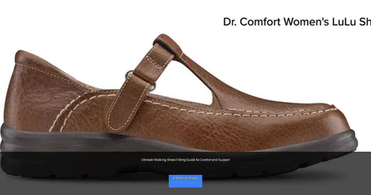Ultimate Walking Shoes Fitting Guide for Comfort and Support