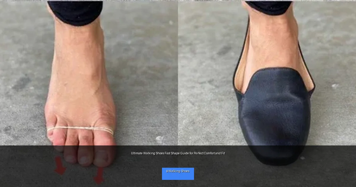 Ultimate Walking Shoes Foot Shape Guide for Perfect Comfort and Fit