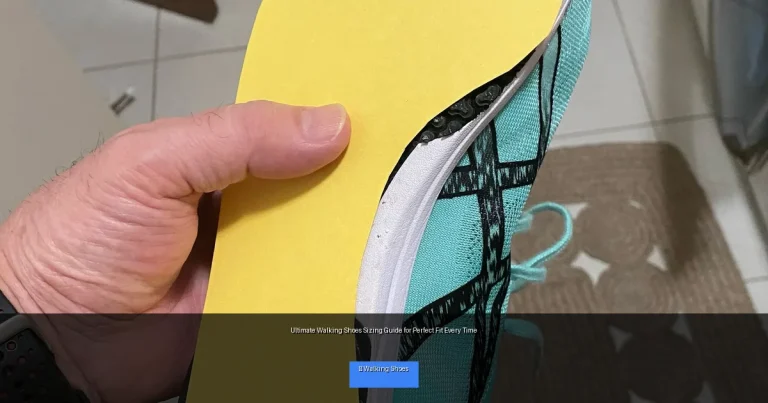 Ultimate Walking Shoes Sizing Guide for Perfect Fit Every Time