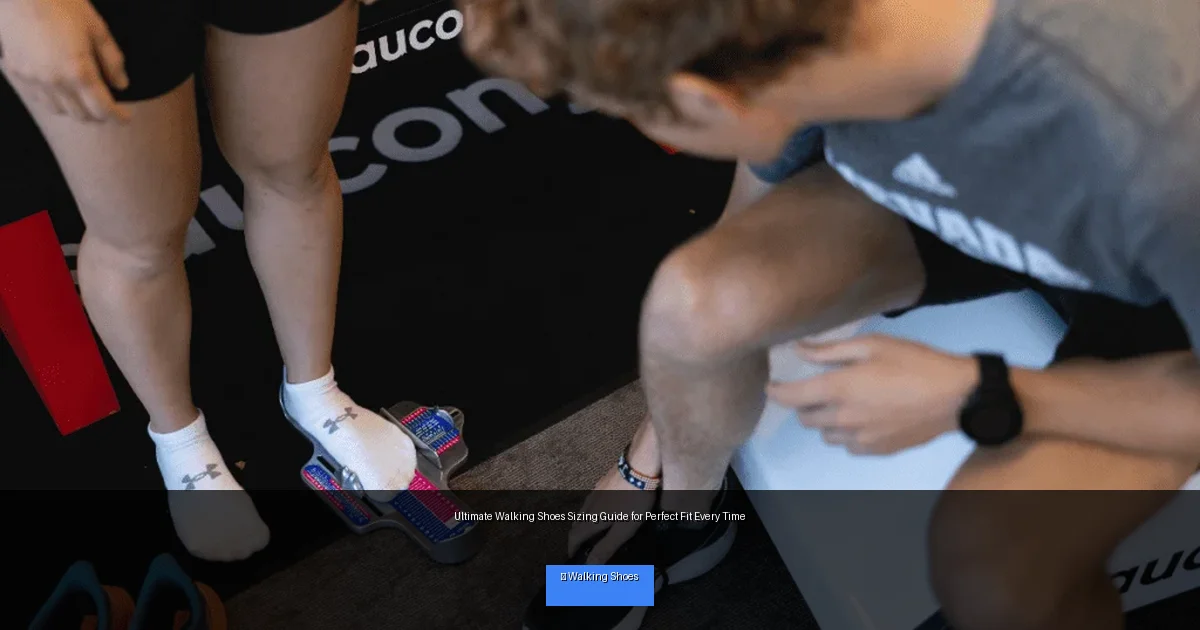 Ultimate Walking Shoes Sizing Guide for Perfect Fit Every Time