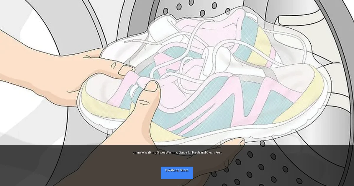 Ultimate Walking Shoes Washing Guide for Fresh and Clean Feet