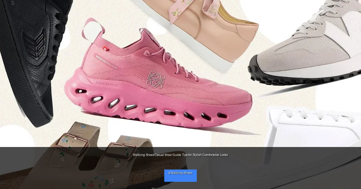 Walking Shoes Casual Wear Guide Tips for Stylish Comfortable Looks
