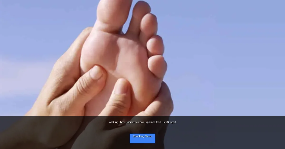 Walking Shoes Comfort Science Explained for All Day Support