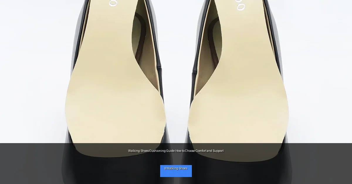 Walking Shoes Cushioning Guide How to Choose Comfort and Support