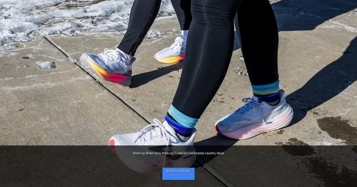 Walking Shoes Daily Walking Guide for Comfortable Healthy Steps