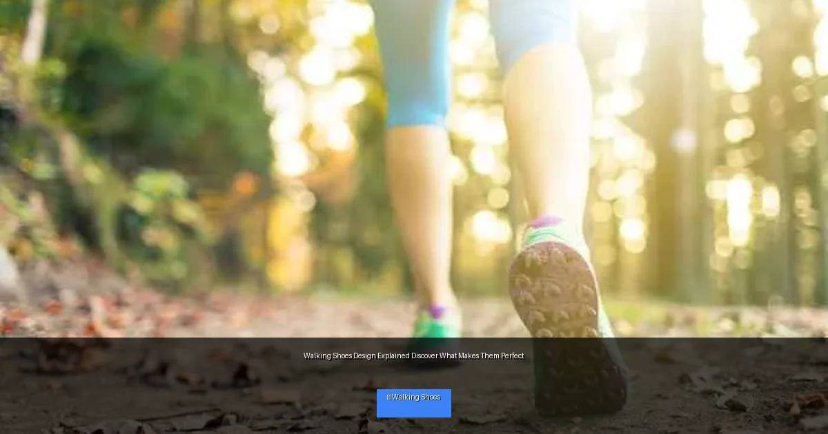 Walking Shoes Design Explained Discover What Makes Them Perfect