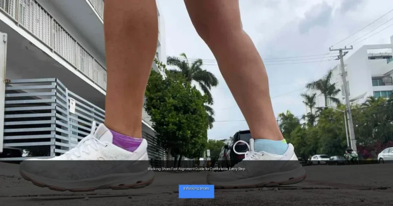 Walking Shoes Foot Alignment Guide for Comfortable Every Step