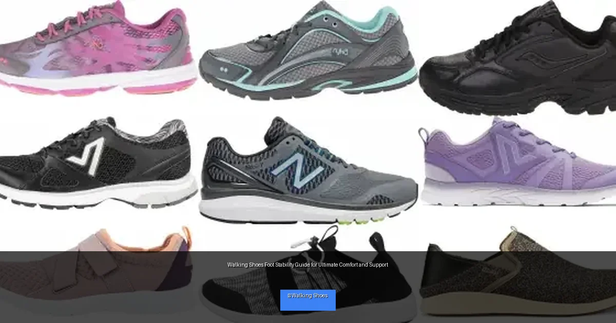 Walking Shoes Foot Stability Guide for Ultimate Comfort and Support
