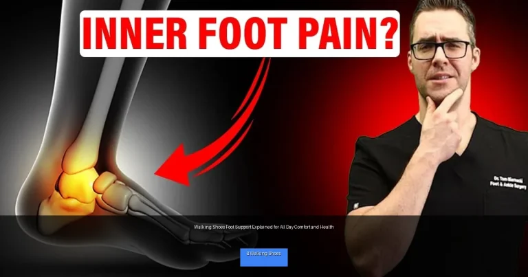 Walking Shoes Foot Support Explained for All Day Comfort and Health