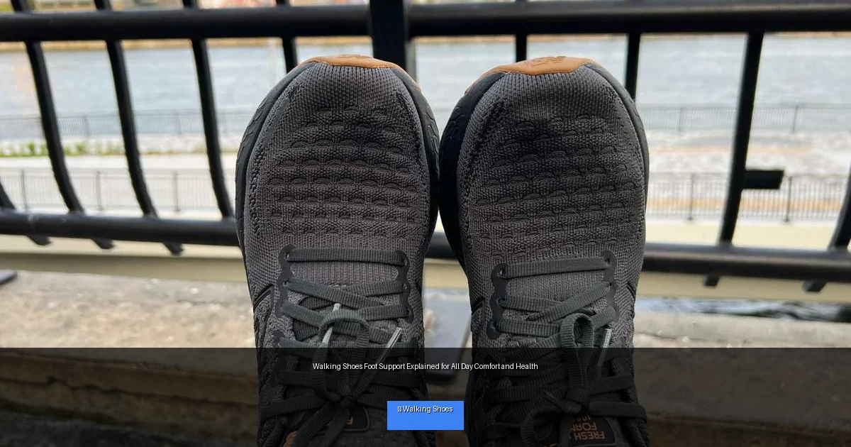 Walking Shoes Foot Support Explained for All Day Comfort and Health