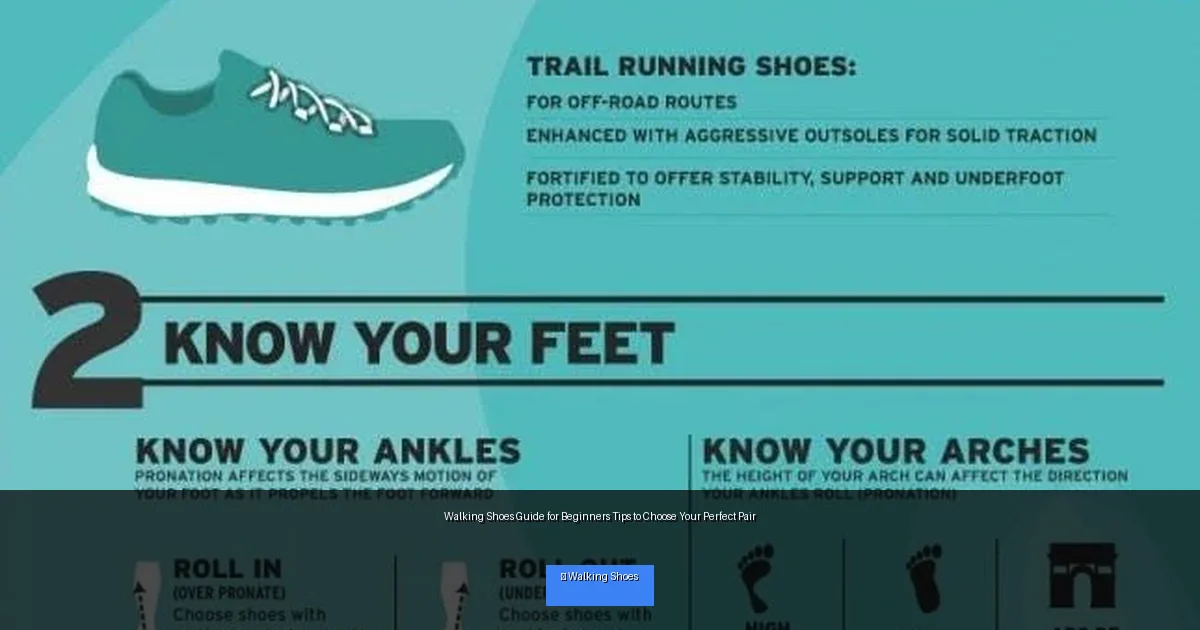 Walking Shoes Guide for Beginners Tips to Choose Your Perfect Pair