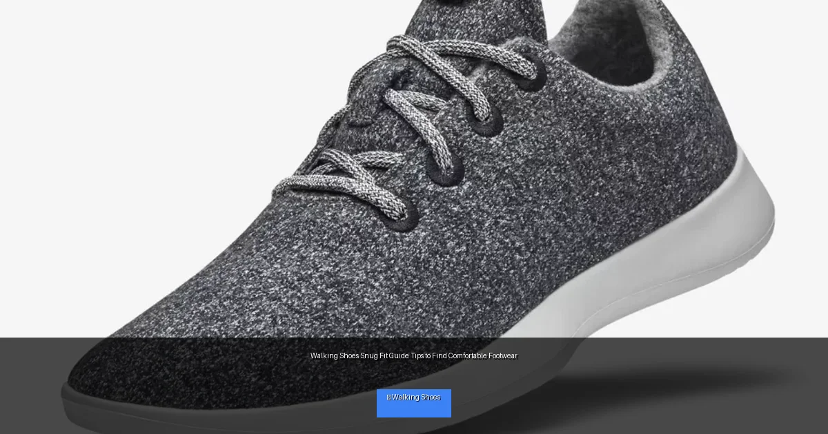 Walking Shoes Snug Fit Guide Tips to Find Comfortable Footwear