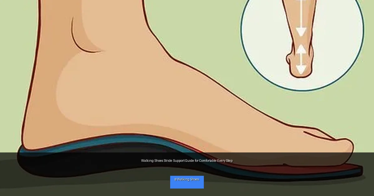 Walking Shoes Stride Support Guide for Comfortable Every Step