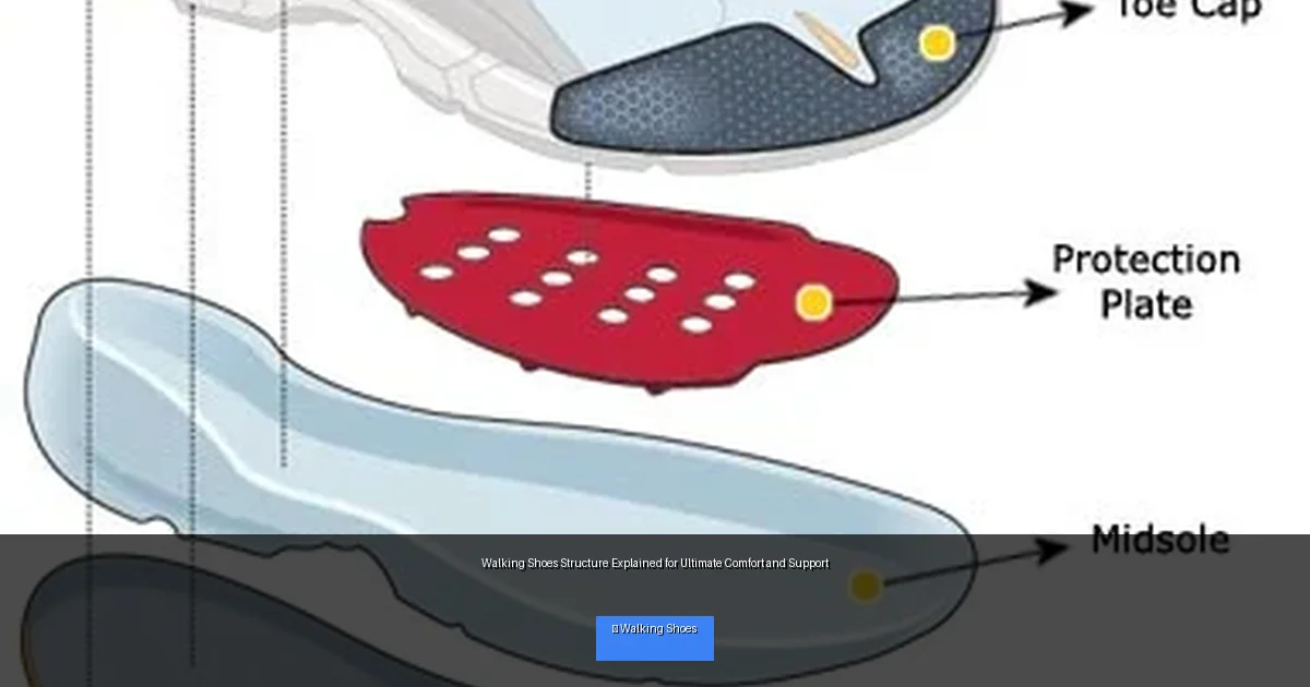 Walking Shoes Structure Explained for Ultimate Comfort and Support