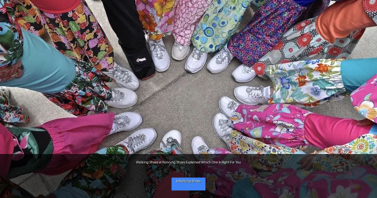 Walking Shoes vs Running Shoes Explained Which One Is Right For You
