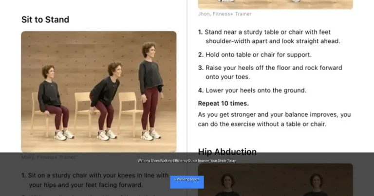 Walking Shoes Walking Efficiency Guide Improve Your Stride Today
