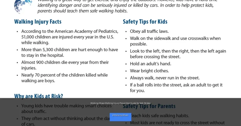 Walking Shoes Walking Injury Prevention Guide for Safe Strides