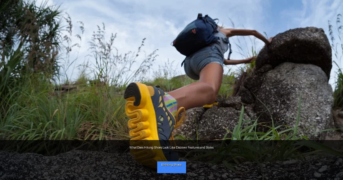 What Does Hiking Shoes Look Like Discover Features and Styles