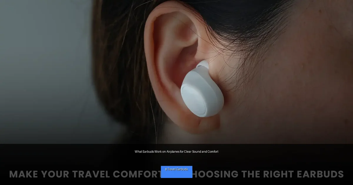 What Earbuds Work on Airplanes for Clear Sound and Comfort