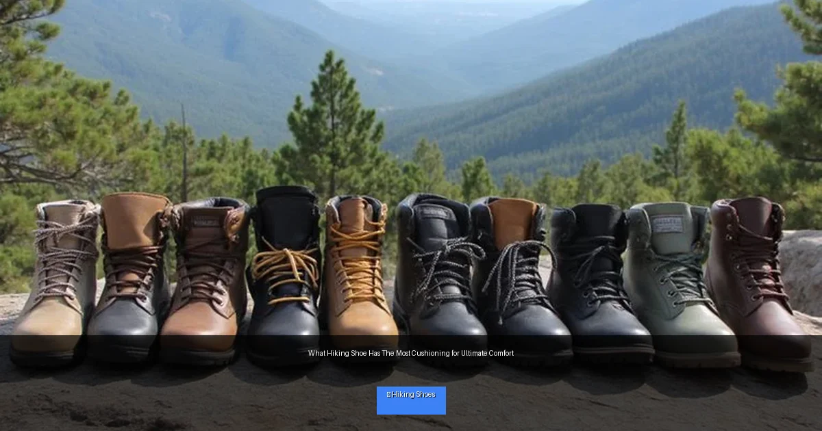 What Hiking Shoe Has The Most Cushioning for Ultimate Comfort