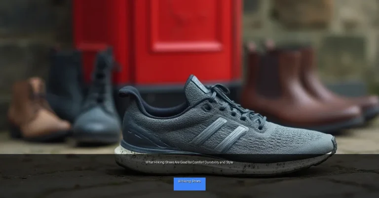 What Hiking Shoes Are Good for Comfort Durability and Style