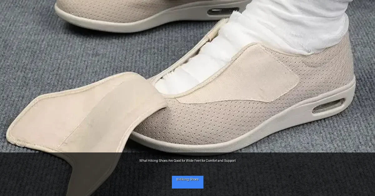 What Hiking Shoes Are Good for Wide Feet for Comfort and Support