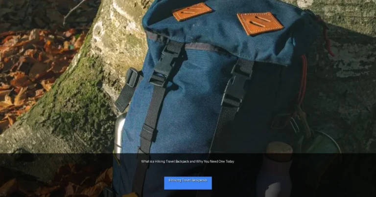 What is a Hiking Travel Backpack and Why You Need One Today