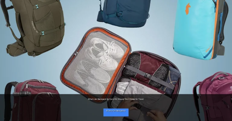 What Liter Backpack for Carry On Should You Choose for Travel