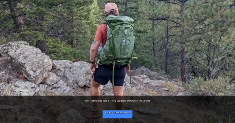 What Materials Are Used in Hiking Backpacks for Durability and Comfort