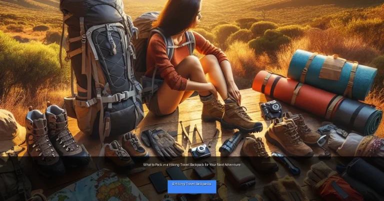 What to Pack in a Hiking Travel Backpack for Your Next Adventure