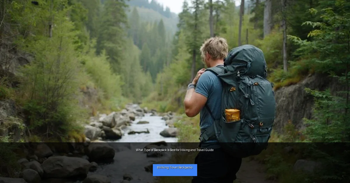 What Type of Backpack Is Best for Hiking and Travel Guide