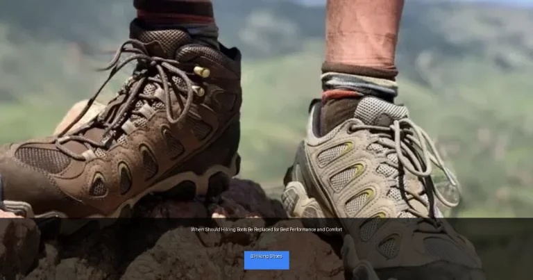 When Should Hiking Boots Be Replaced for Best Performance and Comfort