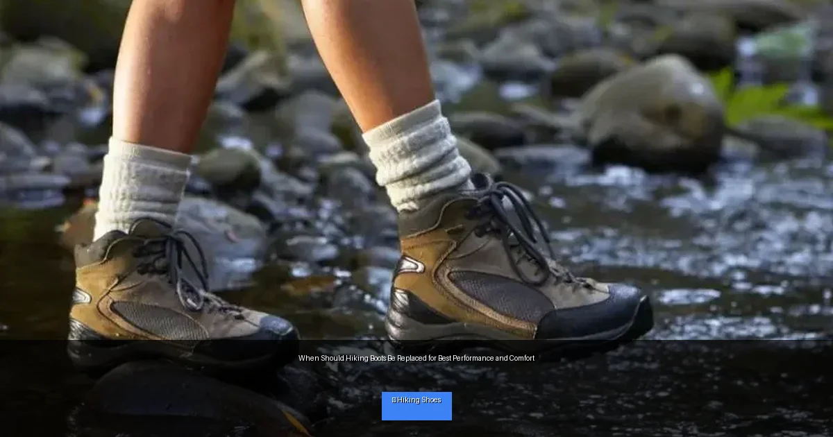 When Should Hiking Boots Be Replaced for Best Performance and Comfort