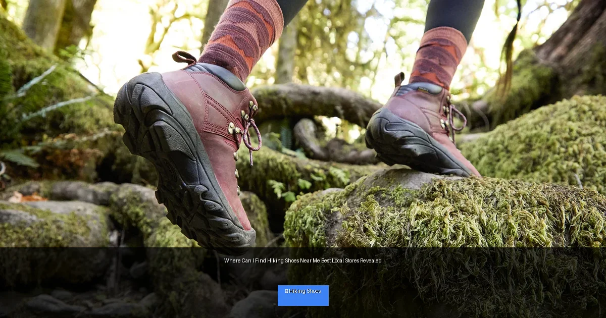 Where Can I Find Hiking Shoes Near Me Best Local Stores Revealed