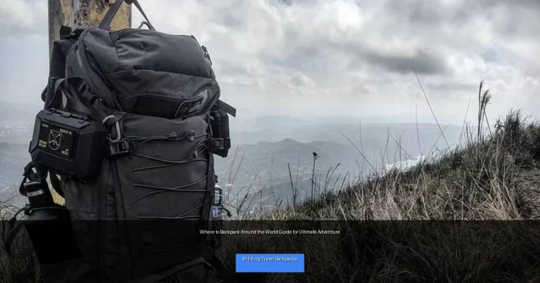 Where to Backpack Around the World Guide for Ultimate Adventure