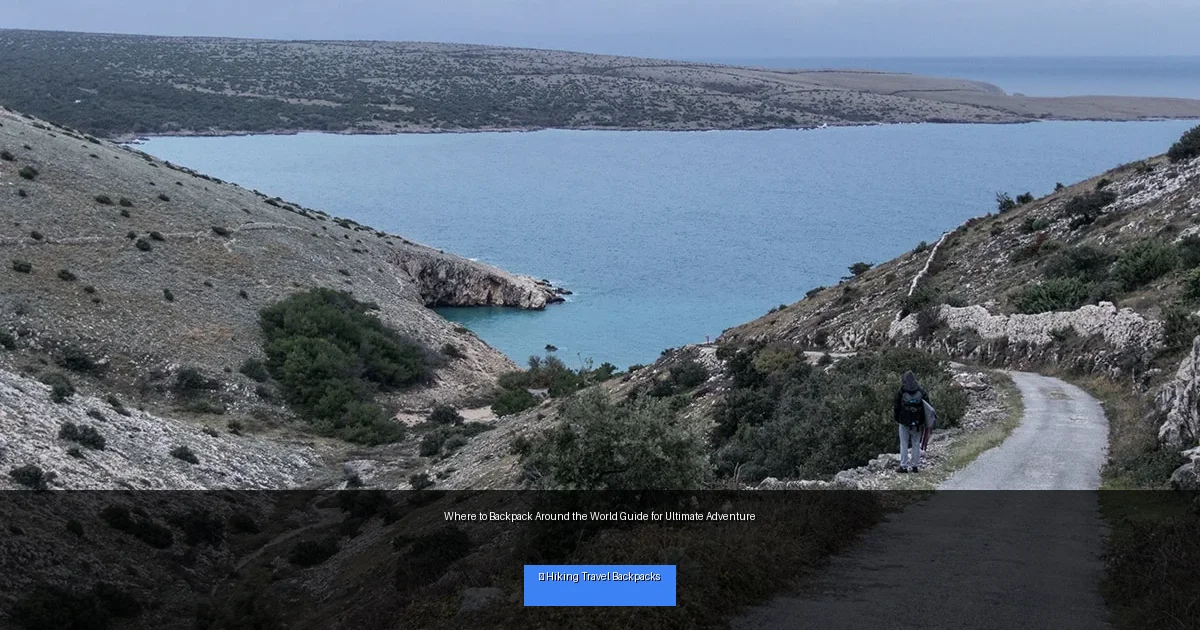 Where to Backpack Around the World Guide for Ultimate Adventure