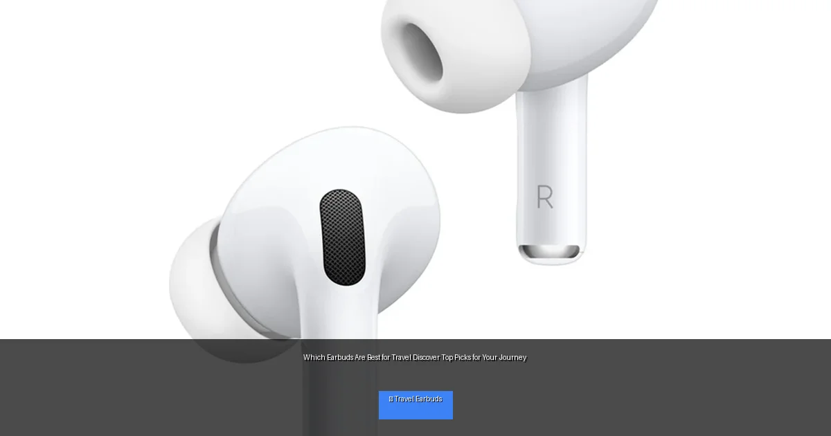 Which Earbuds Are Best for Travel Discover Top Picks for Your Journey