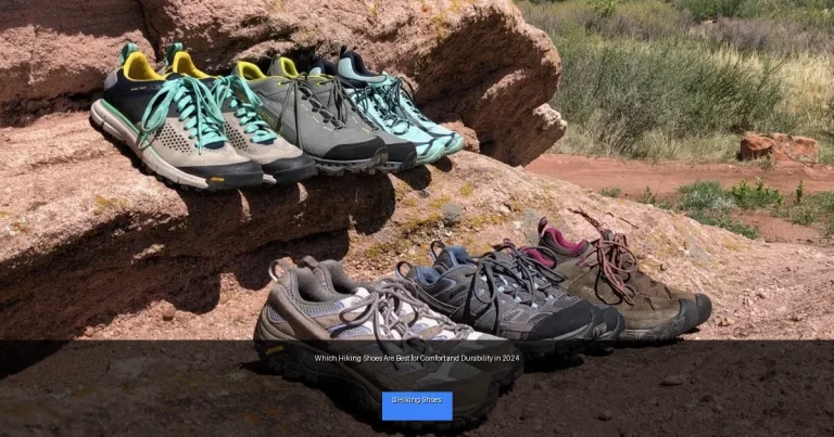 Which Hiking Shoes Are Best for Comfort and Durability in 2024
