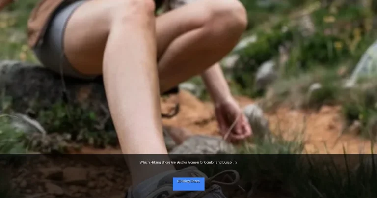 Which Hiking Shoes Are Best for Women for Comfort and Durability