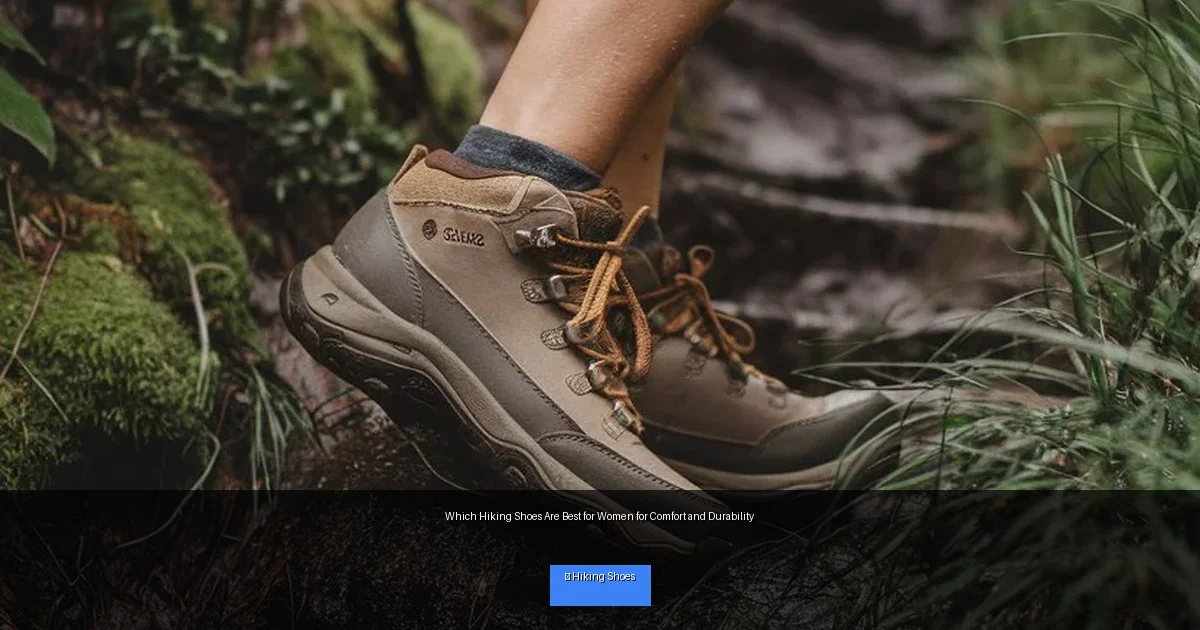 Which Hiking Shoes Are Best for Women for Comfort and Durability