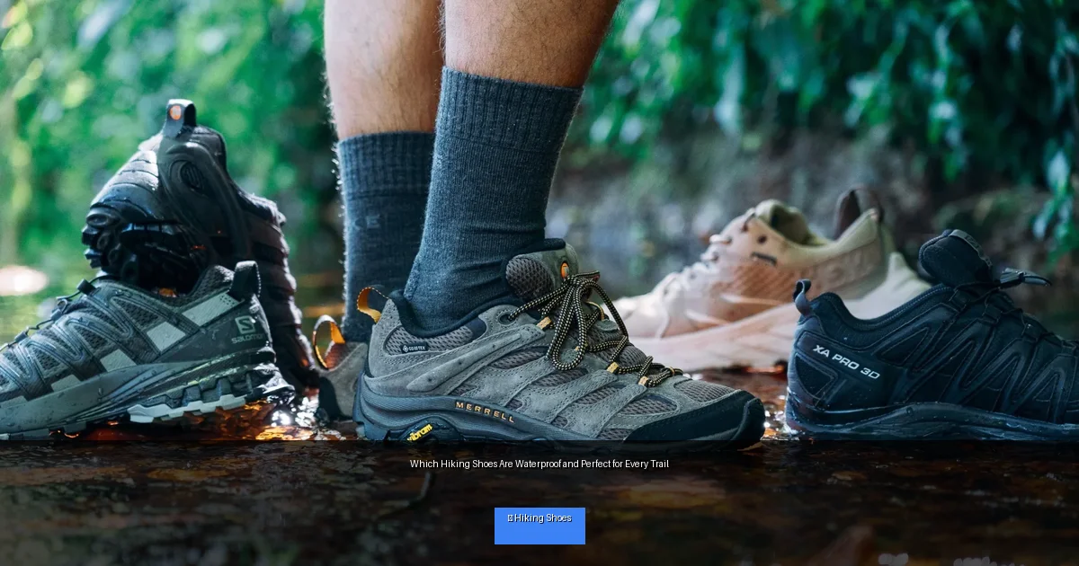 Which Hiking Shoes Are Waterproof and Perfect for Every Trail