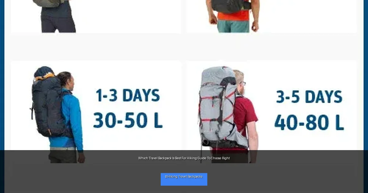 Which Travel Backpack Is Best For Hiking Guide To Choose Right